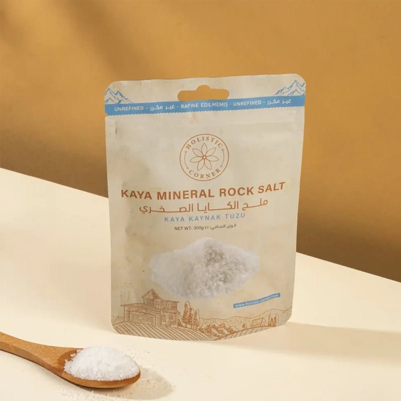 Kaya Turkish Unrefined Mineral Rock Salt for Cooking - 300g