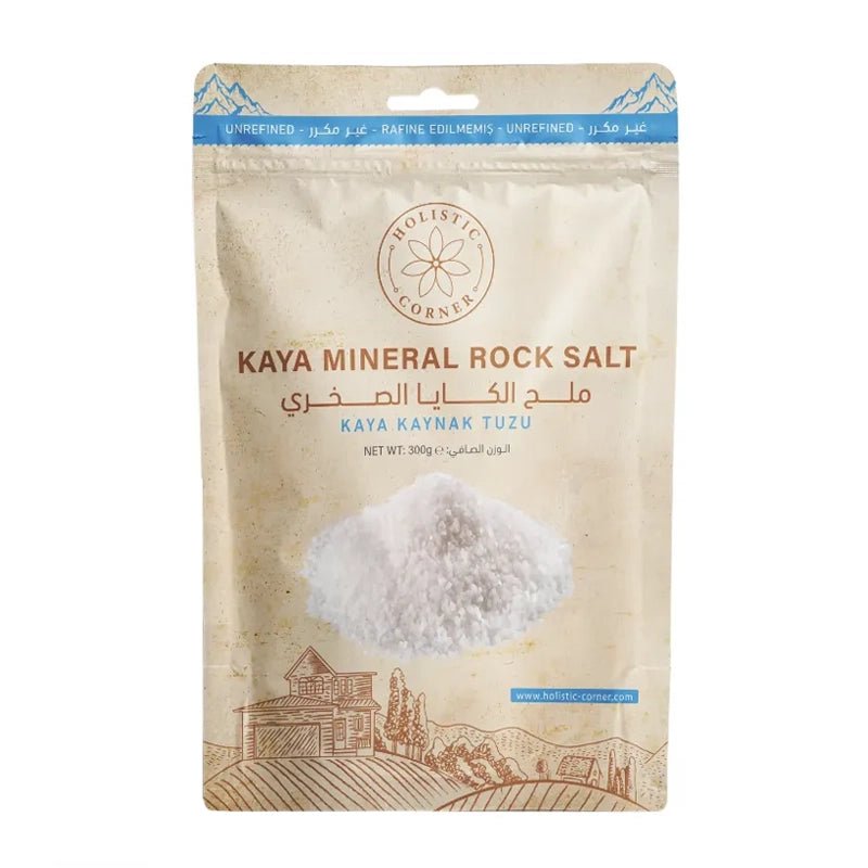 Kaya Turkish Unrefined Mineral Rock Salt for Cooking - 300g