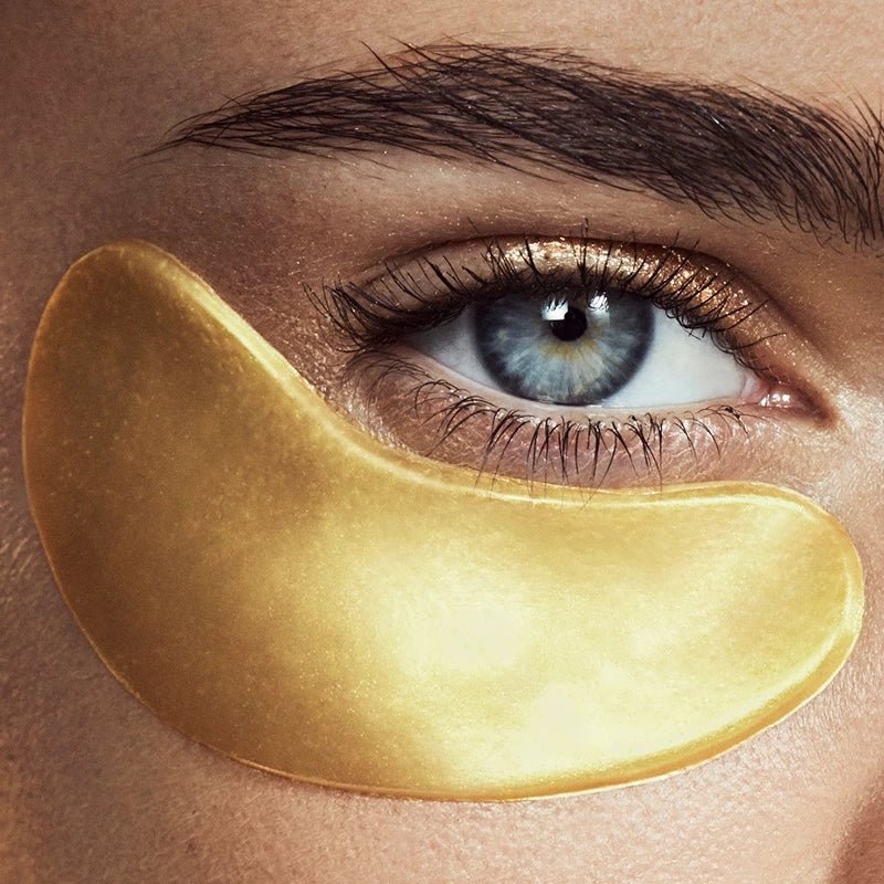 Hydra - Bright Gold Eye Mask - Pack of 5 - Waha Lifestyle