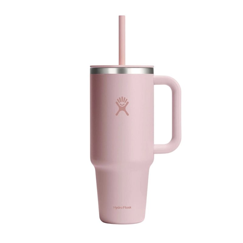 HYDRO FLASK All Around Insulated Travel Tumbler With Handle &amp; Straw - 1.2L in Kuwait - Waha Lifestyle
