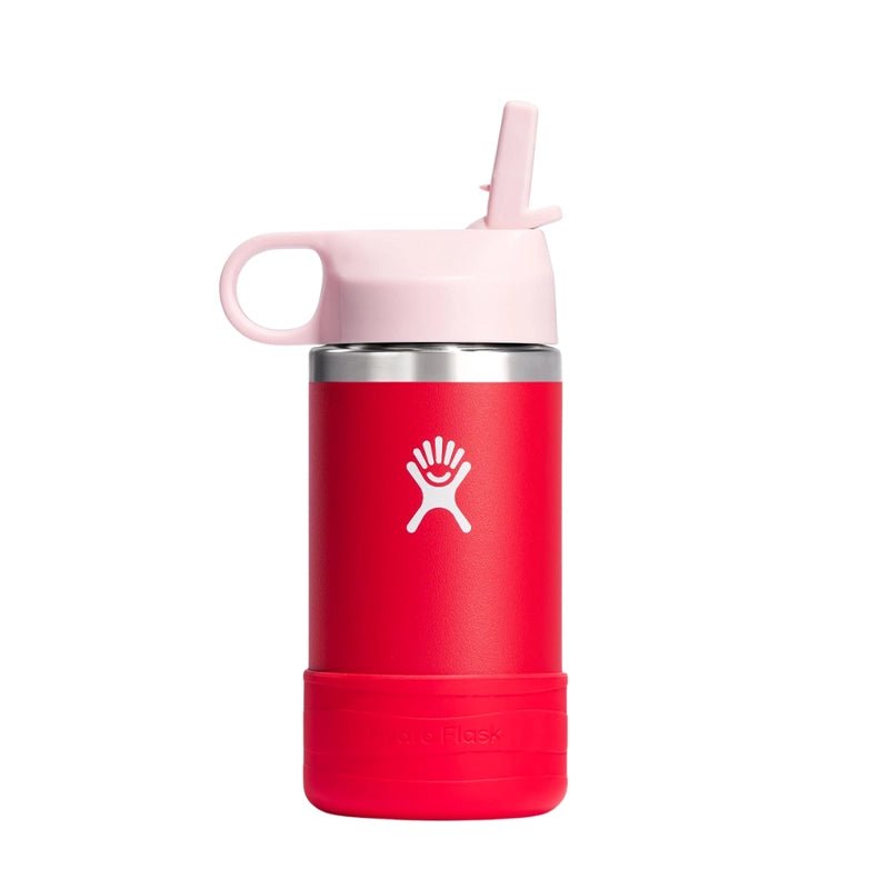 HYDRO FLASK Insulated Kids Water Bottle With Wide Mouth &amp; Straw Cap - 354ml in Kuwait - Waha Lifestyle