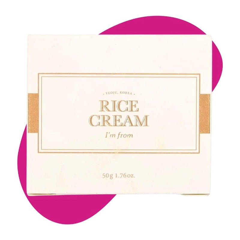 Korean Rice Moisturizer Cream for Dry Skin &amp; Natural Glow - 50g