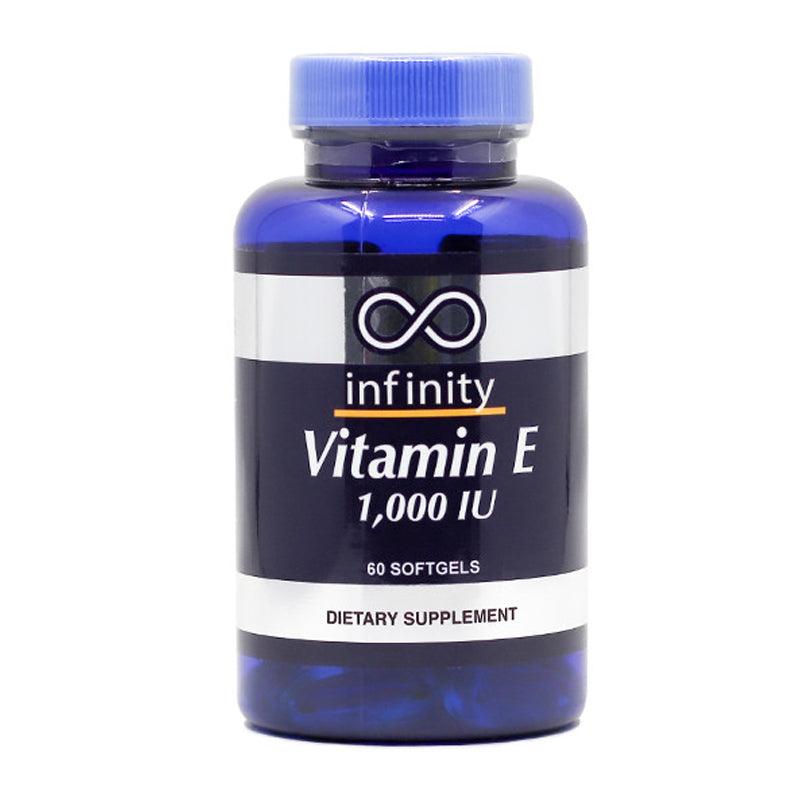 Infinity Vitamin E 1000 IU Soft Gels - 60pcs - Waha Lifestyle