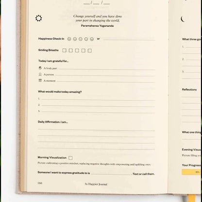 3x Happier Gratitude Journal