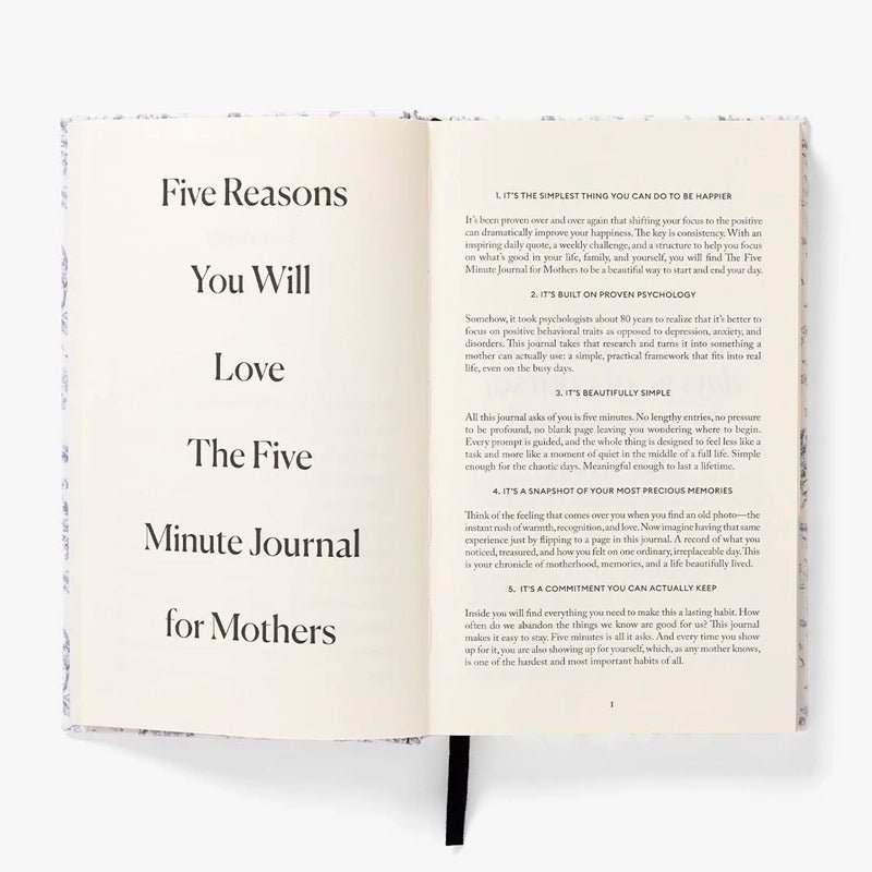 The Five Minute Journal for Mothers – Daily Self-Care for Busy Moms