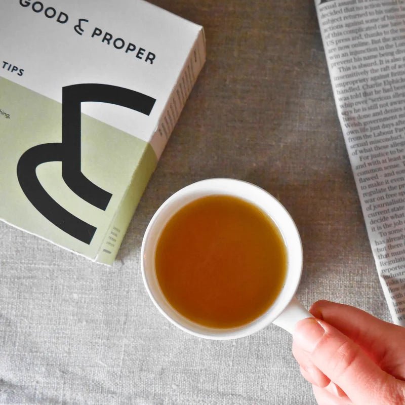 GOOD &amp; PROPER TEA Jade Tips Green Tea - 15bags - Waha Lifestyle