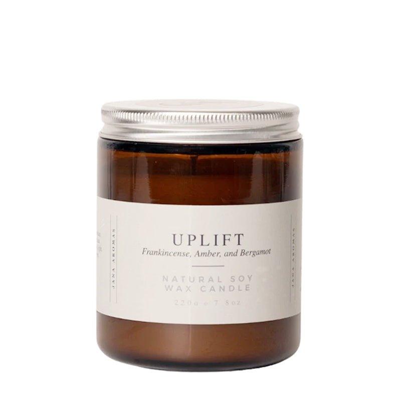 Jana Aromas Uplift Natural Soy Wax Candle - 220g - Waha Lifestyle