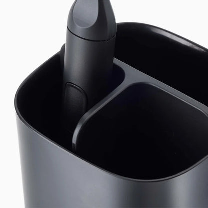 EasyStore Toothbrush &amp; Toothpaste Holder for Electric Toothbrushes - Matt Black