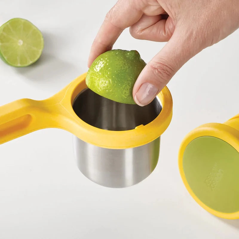 Helix Twist-Action Citrus Juicer for Lemons &amp; Limes - Yellow