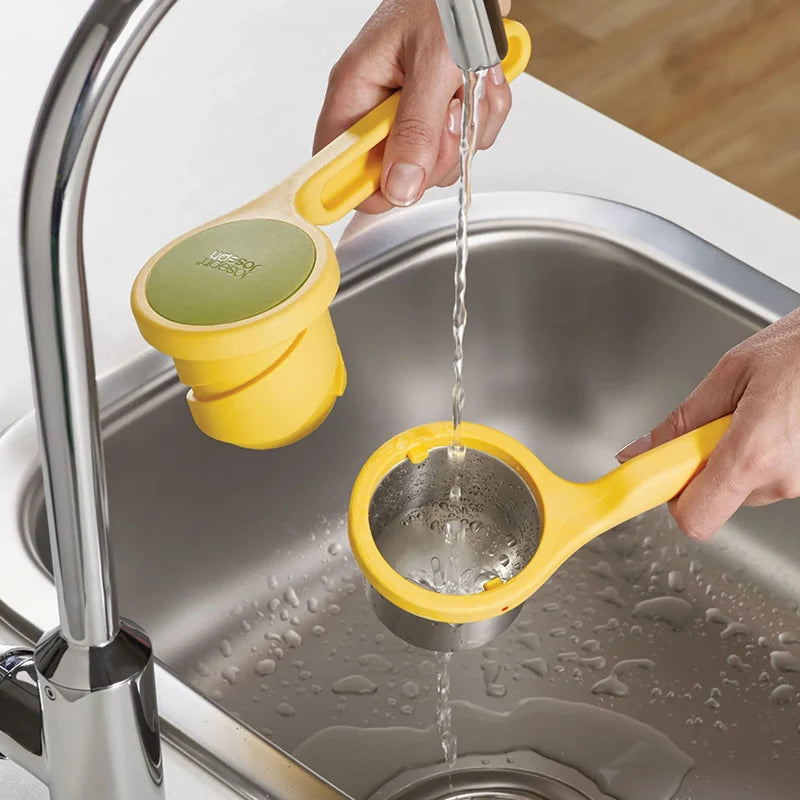 Helix Twist-Action Citrus Juicer for Lemons &amp; Limes - Yellow