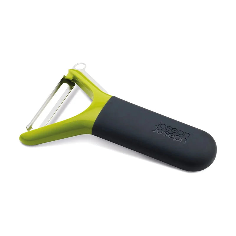 Multi-Peel 3-in-1 Y-Shaped Vegetable Peeler with Scraping Blade - Green