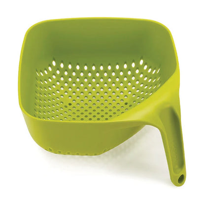 Square Colander with Upright Handle - Green