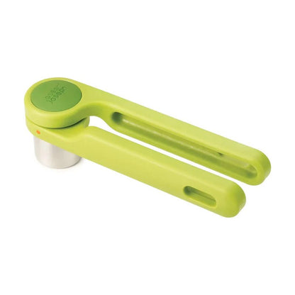 Helix Twist-Action Garlic Press - Green