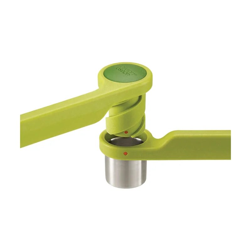 Helix Twist-Action Garlic Press - Green