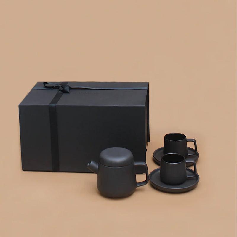 Kanso Ceramic Tea Set with Gift Box - 5pcs - Waha Lifestyle