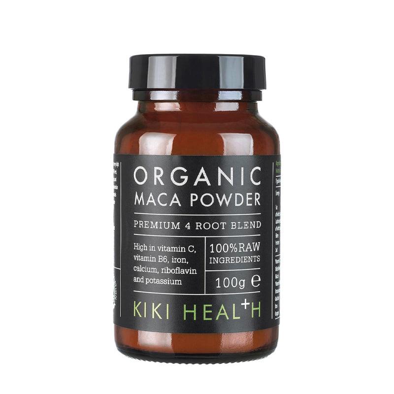 Kiki Health Premium Organic Maca 4 Root Blend Powder - 100g