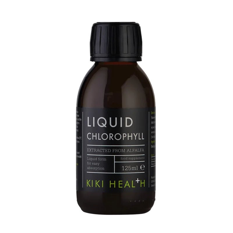 Liquid Chlorophyll Drops from Alfalfa - Natural Detox &amp; Energy Support - 125ml