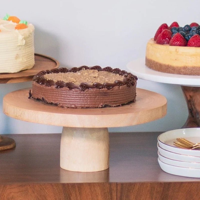 Kiln Handmade Wooden Cake Stand - Waha Lifestyle