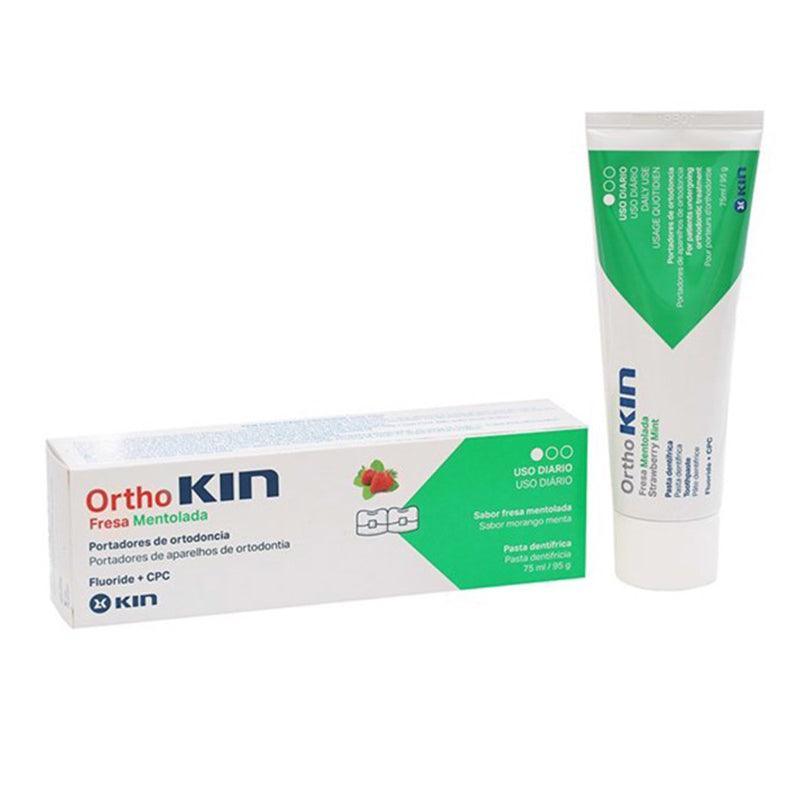 Kin Orthokin Straw Mint Toothpaste - 75ml - Waha Lifestyle