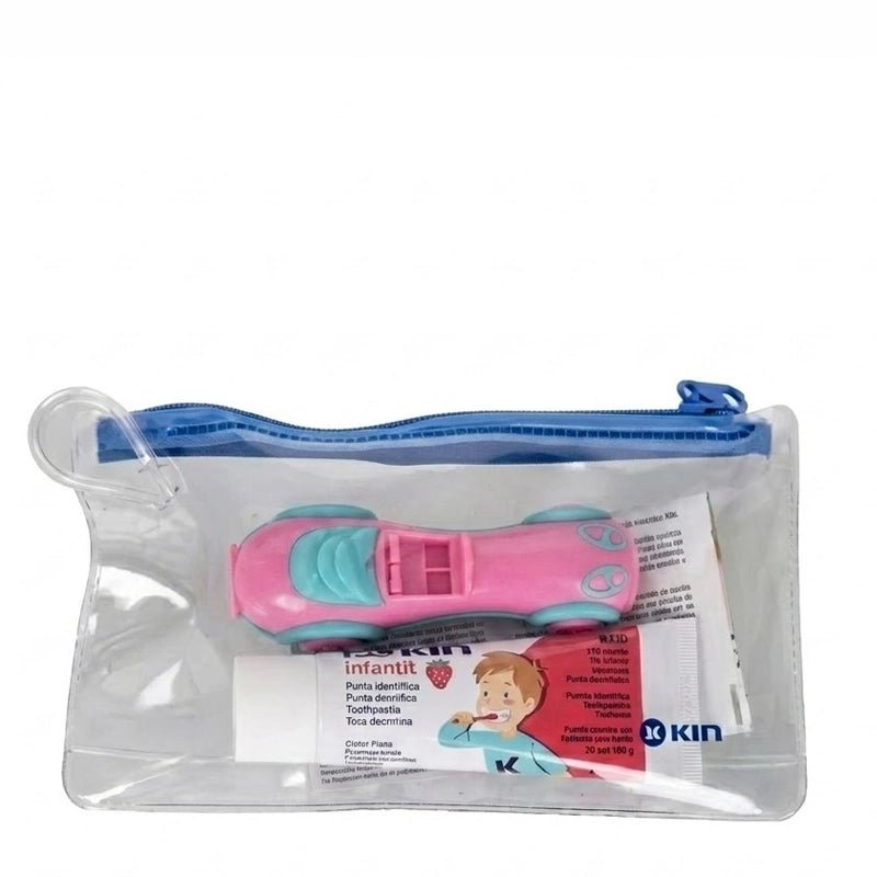 Children Toothbrush + Toothpaste Travel Kit