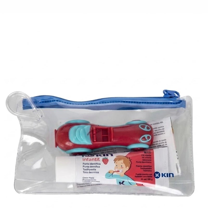 Children Toothbrush + Toothpaste Travel Kit