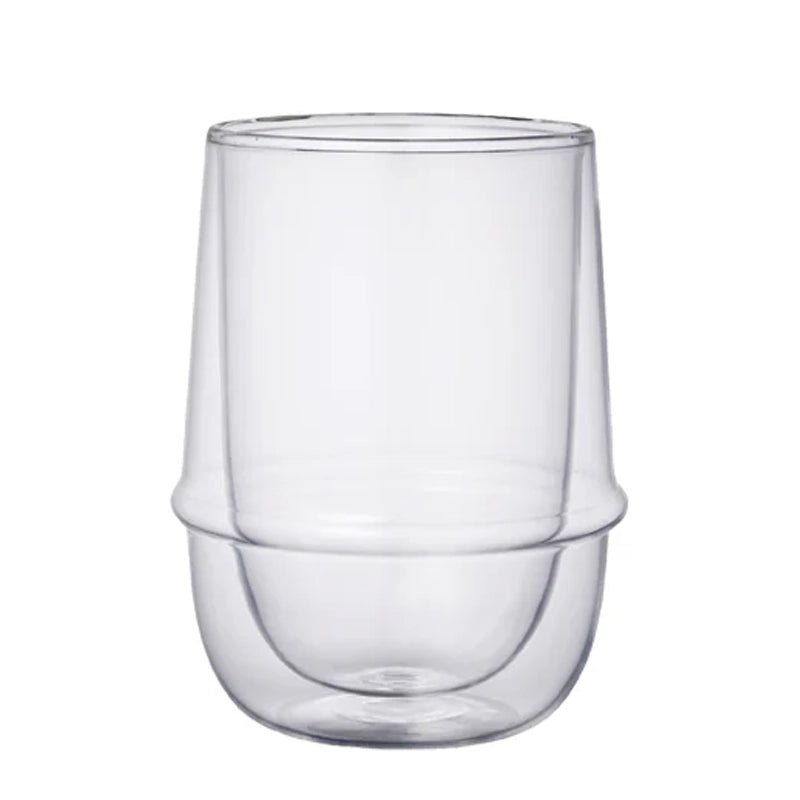 Kronos Heat-Insulated Double Wall Glass Iced Tea Cup - 350ml
