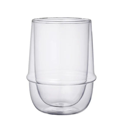 Kronos Heat-Insulated Double Wall Glass Iced Tea Cup - 350ml