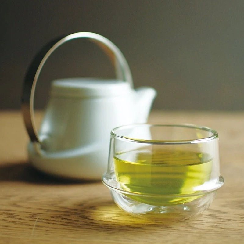 Kronos Heat-Insulated Double Wall Glass Tea Cup - 200ml