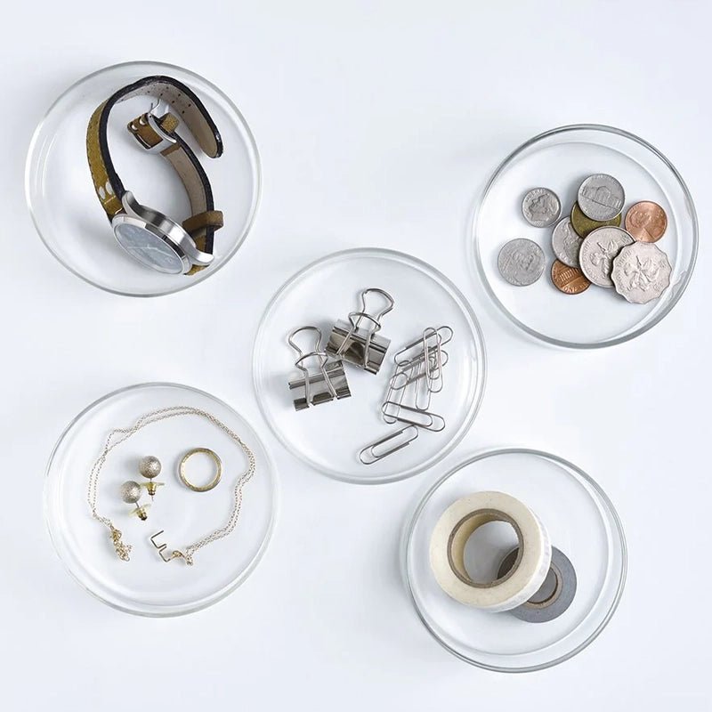 Schale Clear Glass Storage Case with Lid