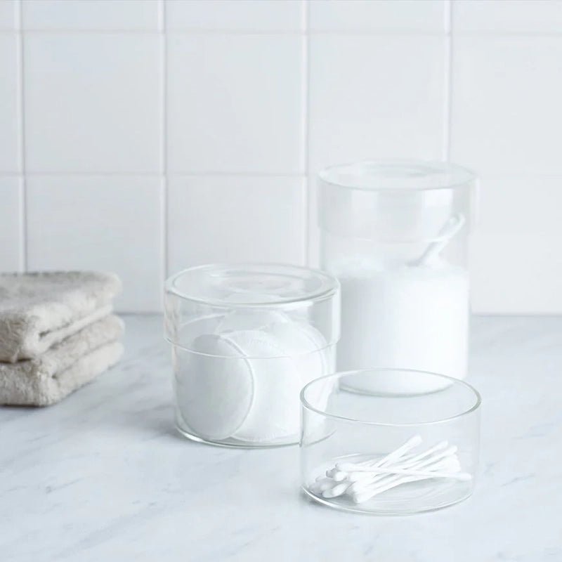 Schale Clear Glass Storage Case with Lid