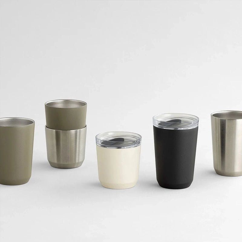To Go Insulated Tumbler with Rotating Leakproof Lid - 240ml