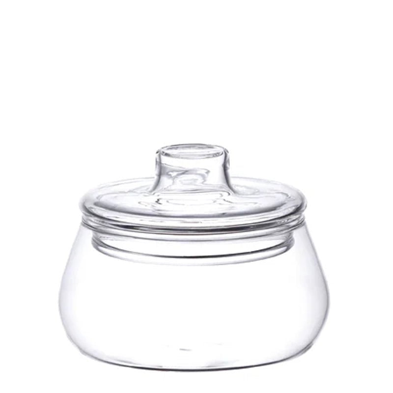 Unitea Glass Sugar Storage Pot with Lid