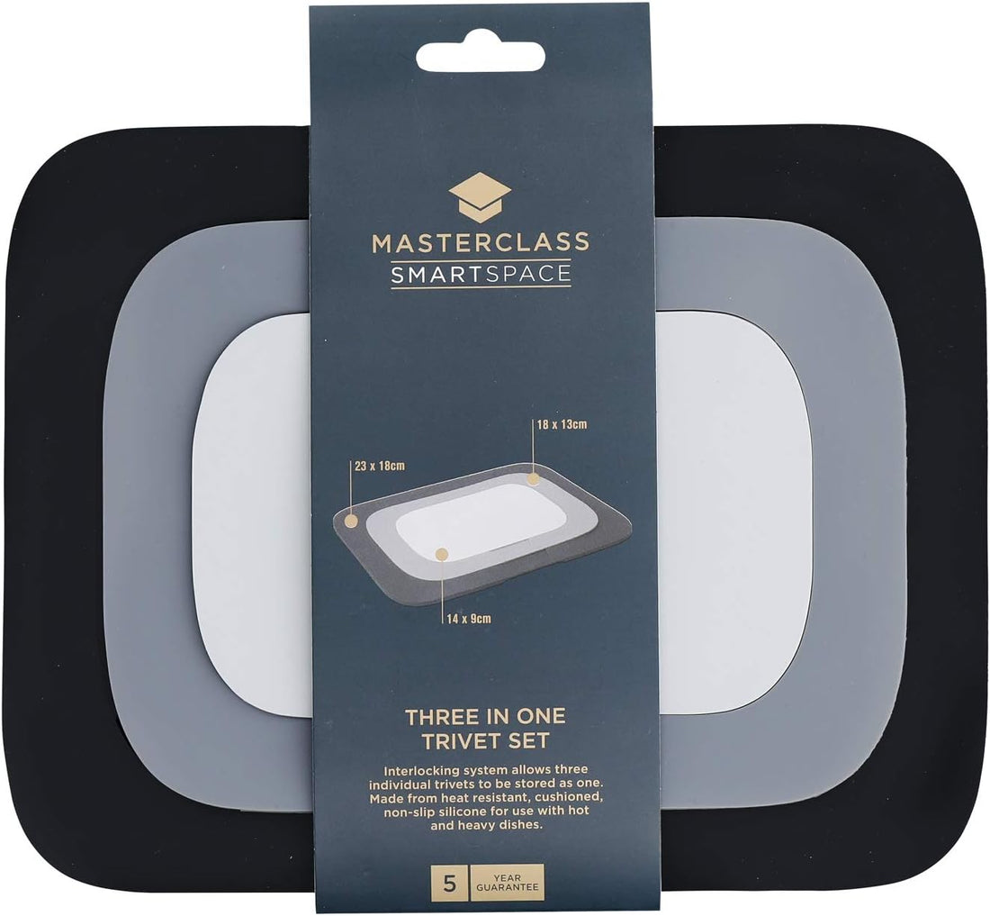 KITCHEN CRAFT Master Class Smart Space 3-in-1 Trivet Set in Kuwait - Waha Lifestyle