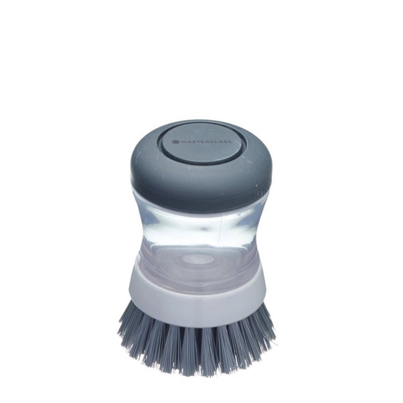 Master Class Soap Dispensing Palm Scrubbing Brush - Grey