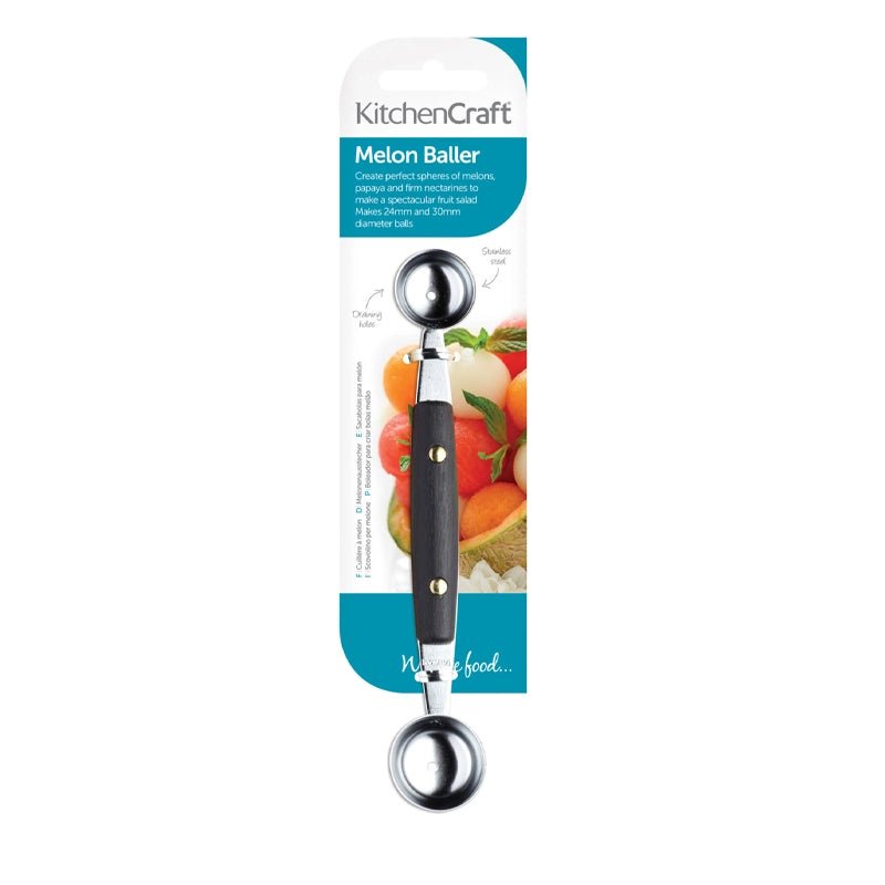 Stainless Steel Double-Headed Melon Baller
