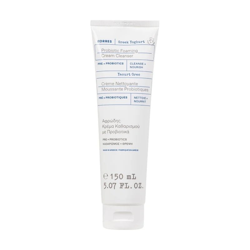 Greek Yoghurt Probiotic Foaming Cream Cleanser for Face &amp; Eyes - 150ml