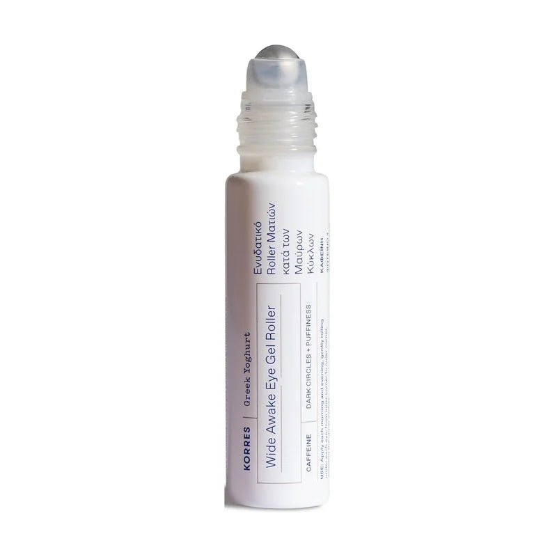Greek Yoghurt Wide Awake Eye Gel Roller for Dark Circles &amp; Puffiness - 15ml