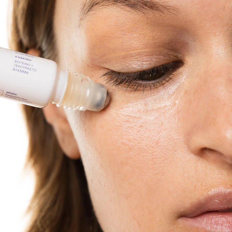 Greek Yoghurt Wide Awake Eye Gel Roller for Dark Circles &amp; Puffiness - 15ml