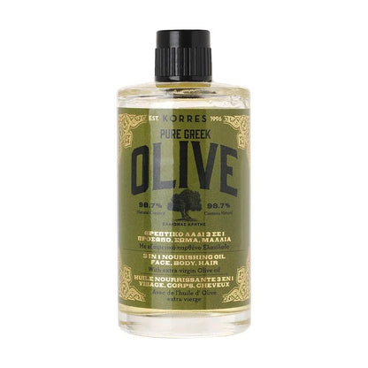 Pure Greek Olive 3-in-1 Nourishing Oil for Face, Body &amp; Hair - 100ml