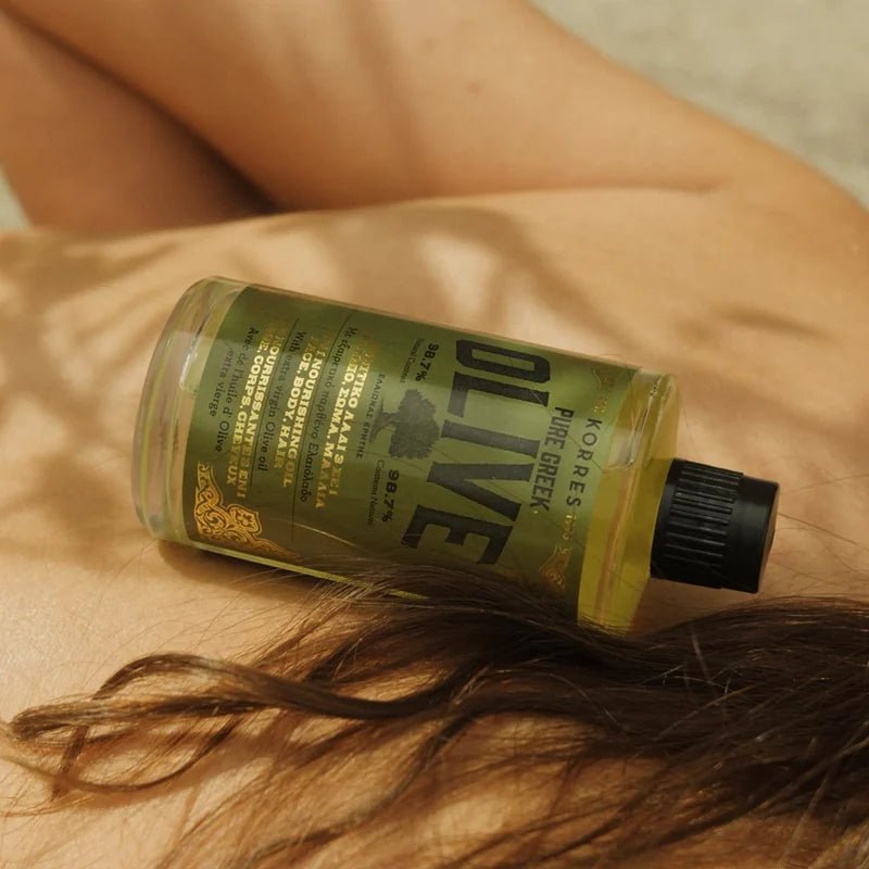 Pure Greek Olive 3-in-1 Nourishing Oil for Face, Body &amp; Hair - 100ml