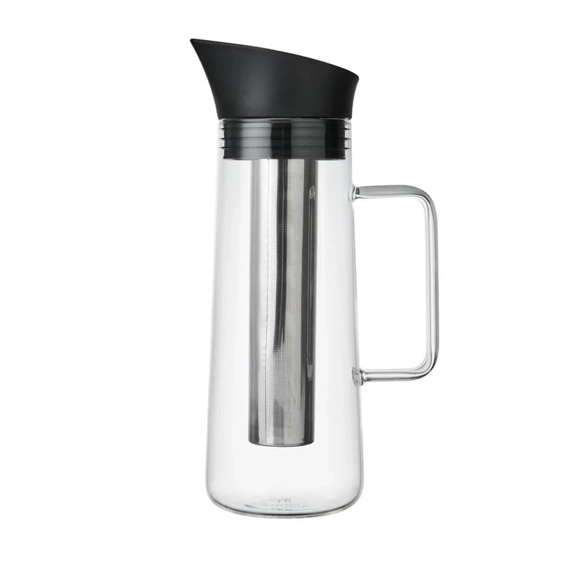 Glass Cold Brew Coffee Maker with Stainless Steel Filter - 1Ltr