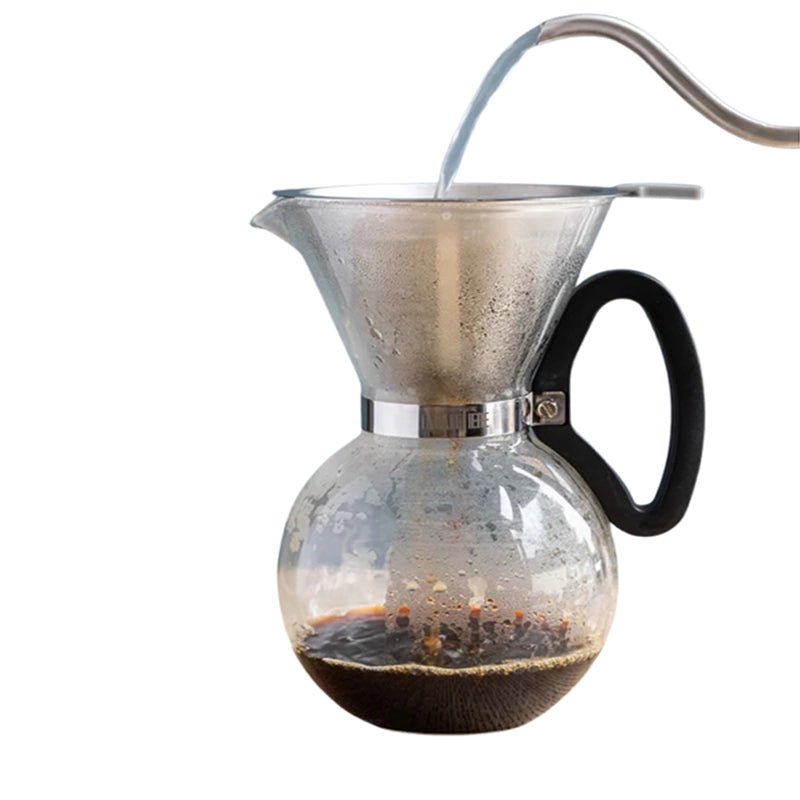 LA CAFETIERE Pour Over Coffee Maker with Stainless Steel Coffee Dripper - 1.1L in Kuwait - Waha Lifestyle