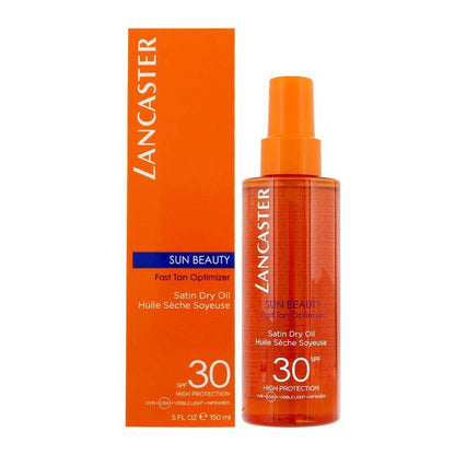 Lancaster Sun Beauty Tan Optimizer Satin Dry Oil SPF30 - 150ml - Waha Lifestyle