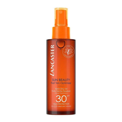 Lancaster Sun Beauty Tan Optimizer Satin Dry Oil SPF30 - 150ml - Waha Lifestyle