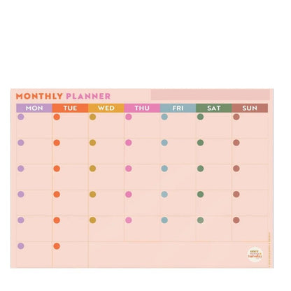 Large Magnetic Monthly Planner for Fridge - A3 - Waha Lifestyle