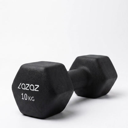 Dumbellix Neoprene Hex Dumbbell with Non-Slip Grip – 10kg