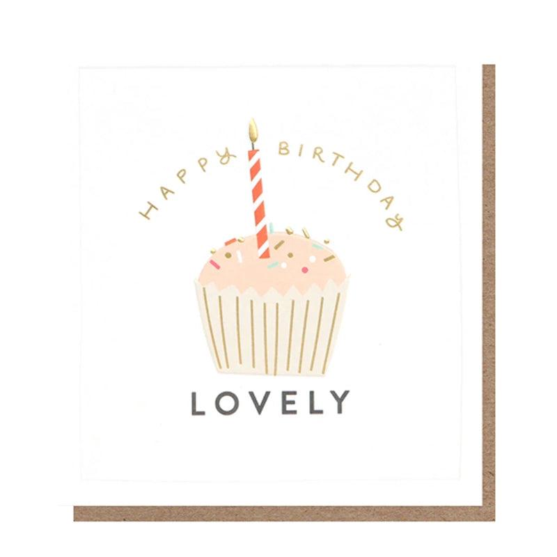 Lovely Cupcake Happy Birthday Card - Waha Lifestyle