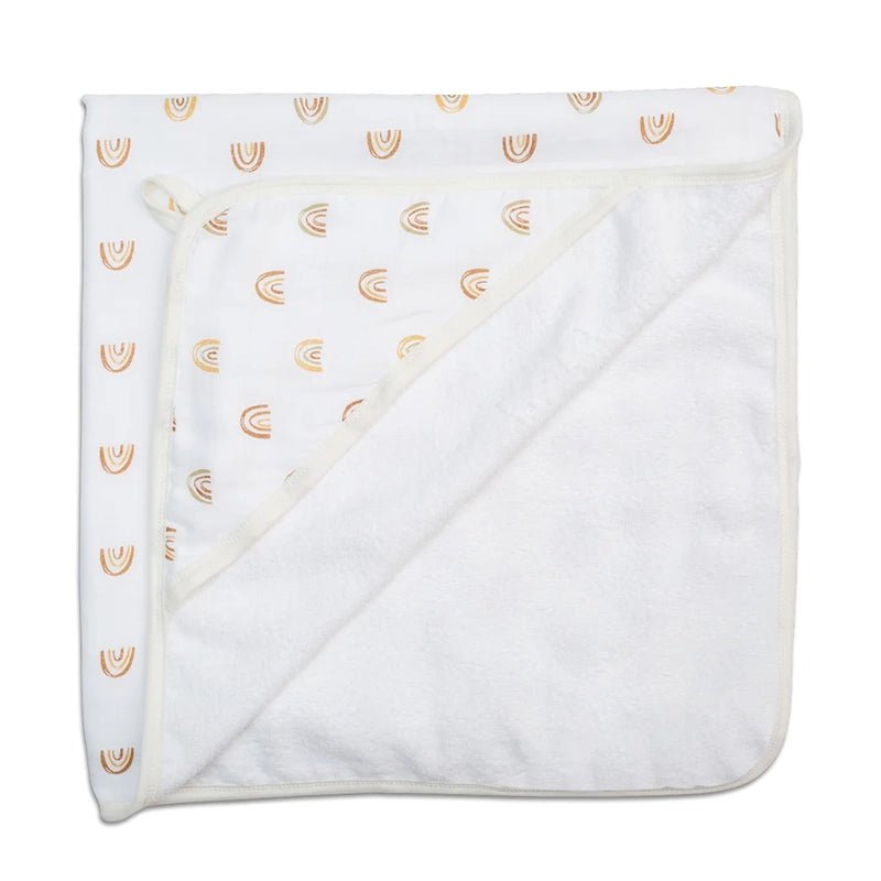 Soft Absorbent Cotton Dual Layered Baby Hooded Towel