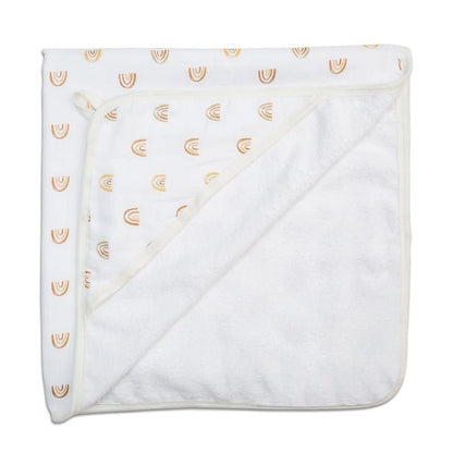 Soft Absorbent Cotton Dual Layered Baby Hooded Towel