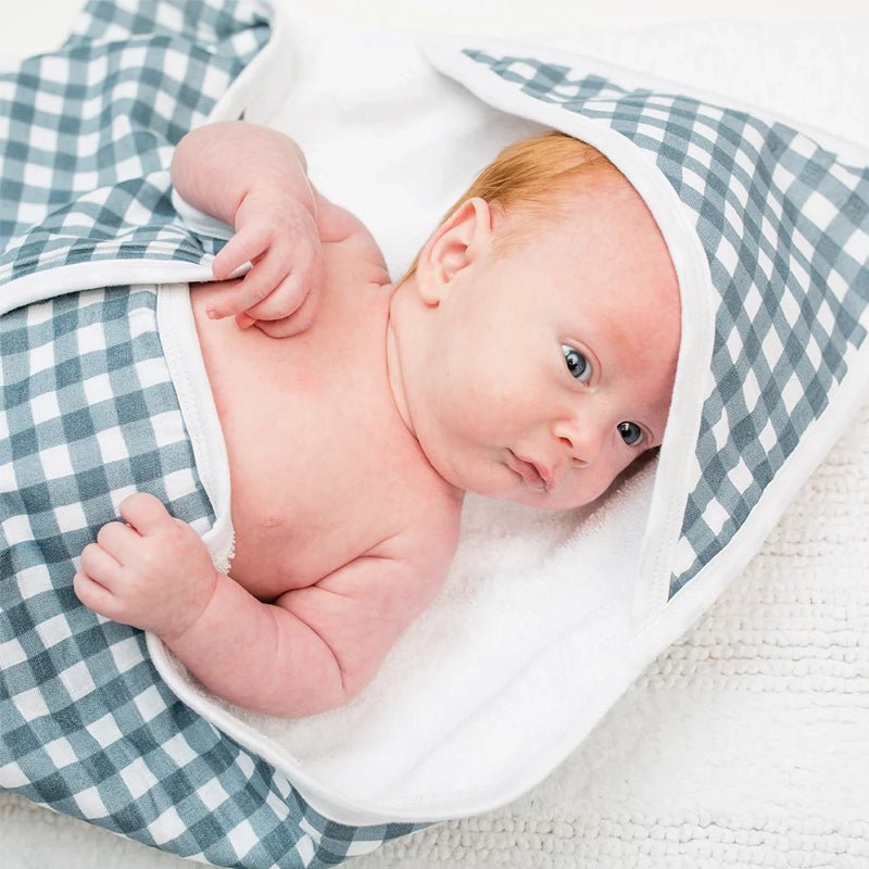 Soft Absorbent Cotton Dual Layered Baby Hooded Towel